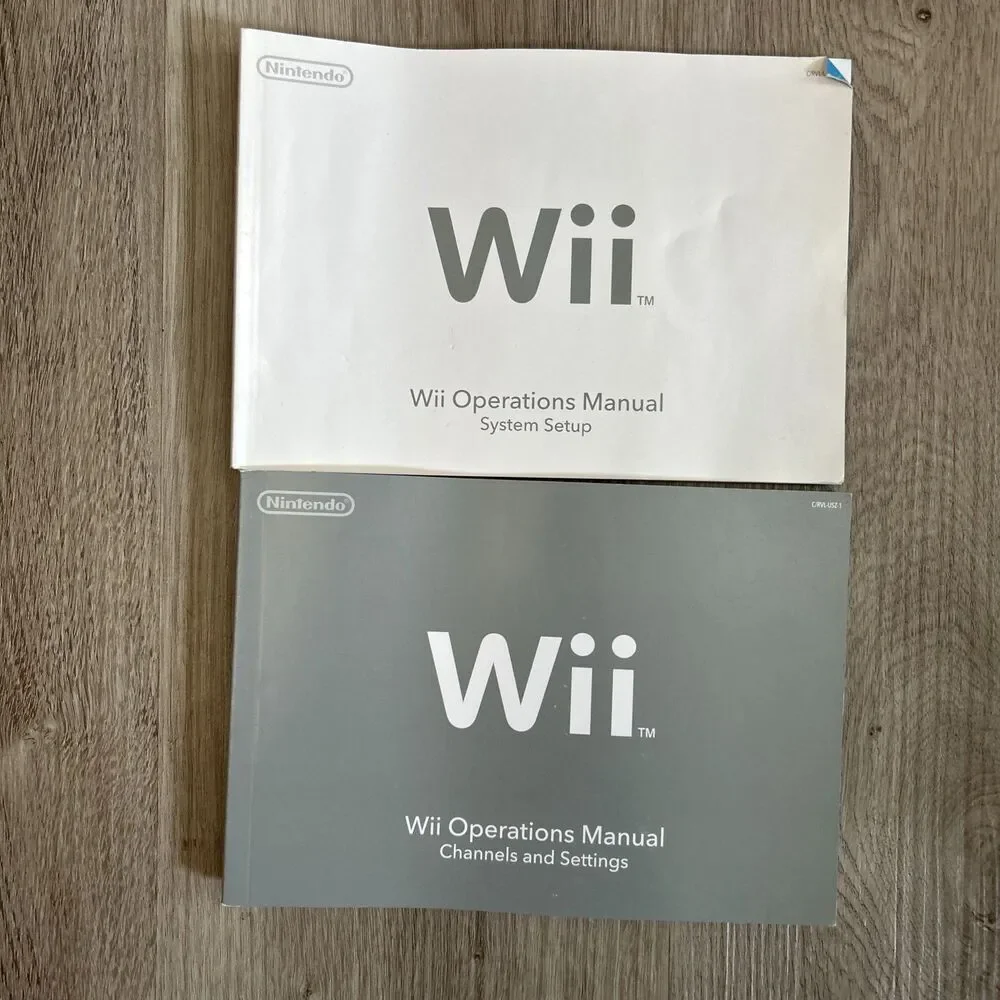Nintendo Wii White Console Empty Box w/ Inserts BOX ONLY No Console or Tray READ